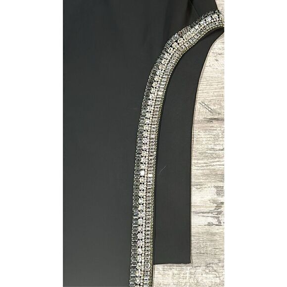 Cinq a Sept Sammy Strapless Rhinestone Midi Dress Size 12 - Picture 7 of 12